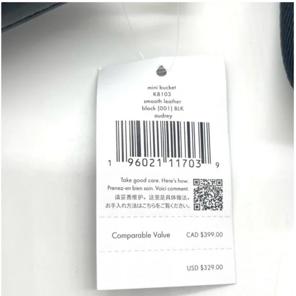 Kate Spade Audrey Mini Crossbody Bucket Bag KISS TURN LOCK MSRP: $329 NWT - Picture 2 of 14